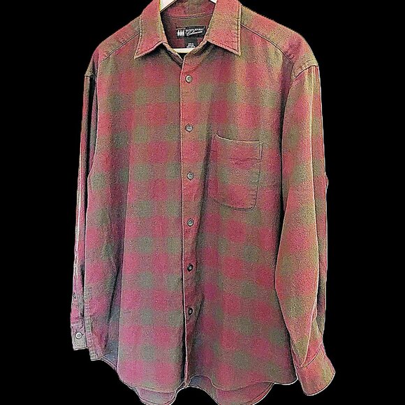 Banana Republic Men's M Cabinwear Flannel Shirt EUC - Picture 1 of 5
